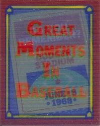 1988 Score - Magic Motion: Great Moments in Baseball #30 Don Drysdale: 06/08/1968 Front