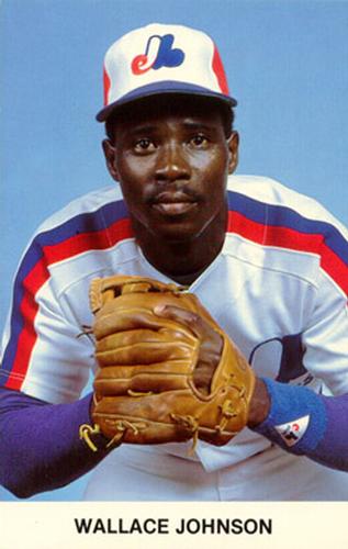 1982 Montreal Expos #NNO Wallace Johnson Front