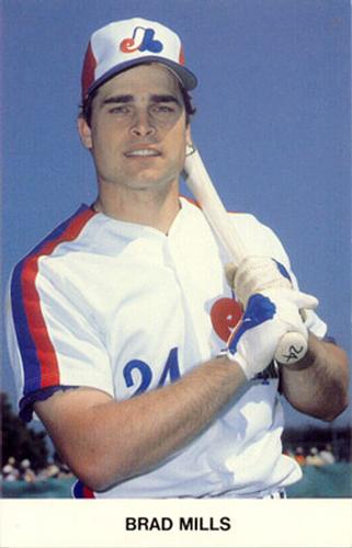 1982 Montreal Expos #NNO Brad Mills Front
