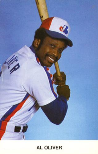 1982 Montreal Expos #NNO Al Oliver Front
