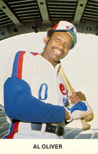 1982 Montreal Expos Postcards #NNO Al Oliver Front