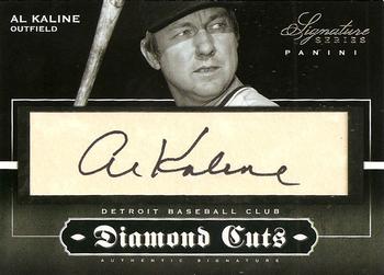2012 Panini Signature Series - Diamond Cuts #2 Al Kaline Front
