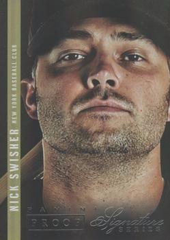 2012 Panini Signature Series - Proof Silver #83 Nick Swisher Front