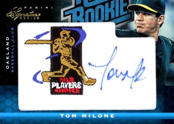 2012 Panini Signature Series - Rookie MLBPA Logo #144 Tommy Milone Front