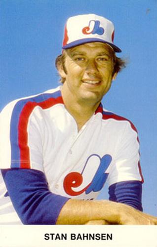 1981 Montreal Expos Postcards #NNO Stan Bahnsen Front