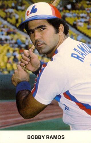 1981 Montreal Expos Postcards #NNO Bobby Ramos Front