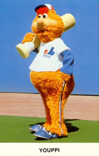 1981 Montreal Expos Postcards #NNO Youppi Front