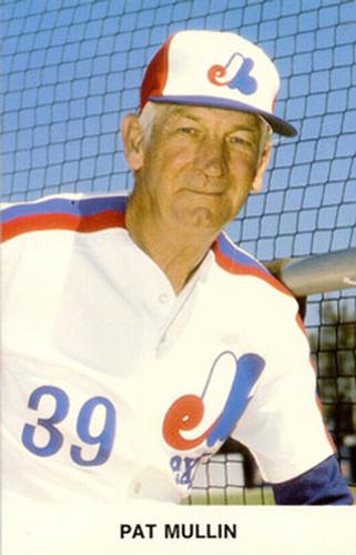 1980 Montreal Expos Postcards #NNO Pat Mullin Front