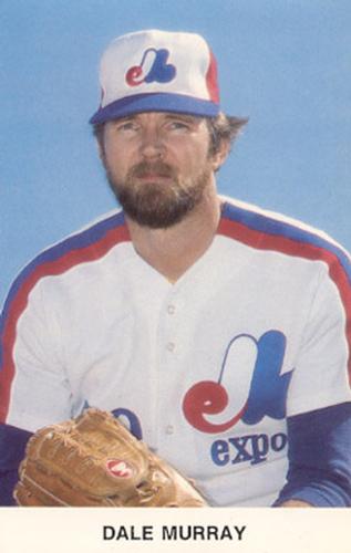 1980 Montreal Expos Postcards #NNO Dale Murray Front