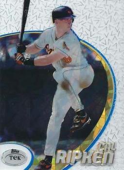 1998 Topps Tek - Diffractors Pattern 63 #51 Cal Ripken Jr. Front
