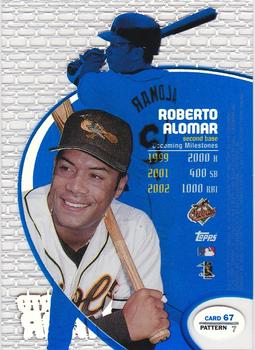 1998 Topps Tek - Pattern  7 #67 Roberto Alomar Back