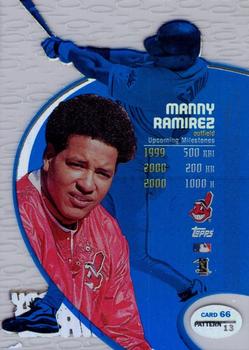 1998 Topps Tek - Pattern 13 #66 Manny Ramirez Back