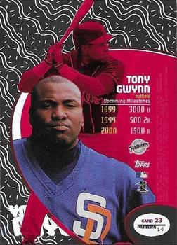 1998 Topps Tek - Pattern 14 #23 Tony Gwynn Back