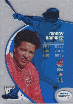 1998 Topps Tek - Pattern 16 #66 Manny Ramirez Back