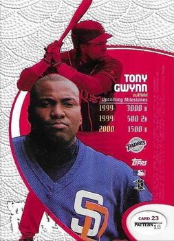 1998 Topps Tek - Pattern 18 #23 Tony Gwynn Back