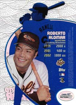1998 Topps Tek - Pattern 18 #67 Roberto Alomar Back