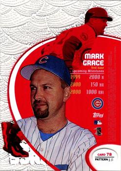 1998 Topps Tek - Pattern 18 #78 Mark Grace Back