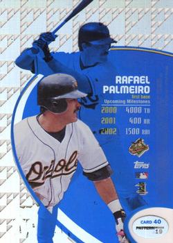 1998 Topps Tek - Pattern 19 #40 Rafael Palmeiro Back