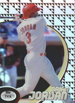 1998 Topps Tek - Pattern 19 #75 Brian Jordan Front