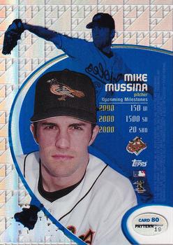 1998 Topps Tek - Pattern 19 #80 Mike Mussina Back
