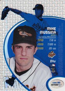 1998 Topps Tek - Pattern 20 #80 Mike Mussina Back