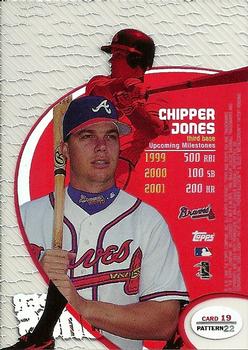 1998 Topps Tek - Pattern 22 #19 Chipper Jones Back
