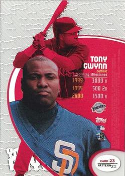 1998 Topps Tek - Pattern 22 #23 Tony Gwynn Back