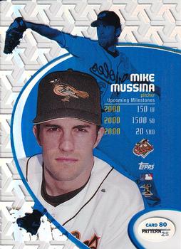 1998 Topps Tek - Pattern 25 #80 Mike Mussina Back