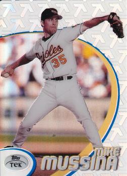 1998 Topps Tek - Pattern 25 #80 Mike Mussina Front