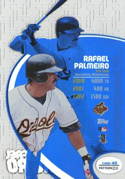 1998 Topps Tek - Pattern 28 #40 Rafael Palmeiro Back