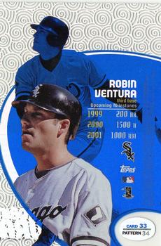 1998 Topps Tek - Pattern 34 #33 Robin Ventura Back