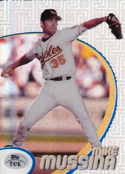 1998 Topps Tek - Pattern 38 #80 Mike Mussina Front