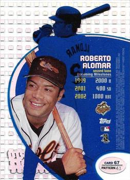 1998 Topps Tek - Pattern 41 #67 Roberto Alomar Back