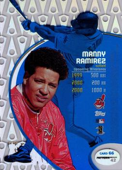 1998 Topps Tek - Pattern 42 #66 Manny Ramirez Back
