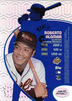 1998 Topps Tek - Pattern 43 #67 Roberto Alomar Back