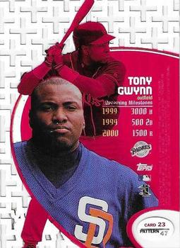 1998 Topps Tek - Pattern 47 #23 Tony Gwynn Back