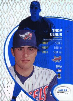 1998 Topps Tek - Pattern 49 #61 Troy Glaus Back