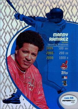 1998 Topps Tek - Pattern 49 #66 Manny Ramirez Back