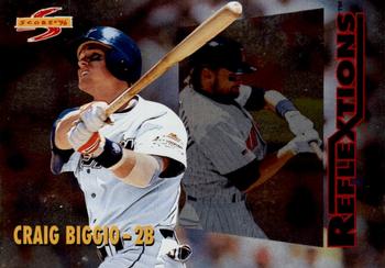 1996 Score - Reflextions #20 Chuck Knoblauch / Craig Biggio Front