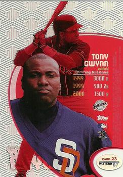 1998 Topps Tek - Pattern 87 #23 Tony Gwynn Back