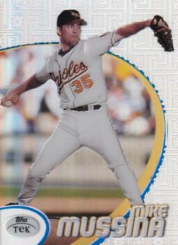 1998 Topps Tek - Pattern 89 #80 Mike Mussina Front