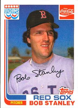 1982 Topps Brigham's/Coca-Cola Boston Red Sox #18 Bob Stanley Front