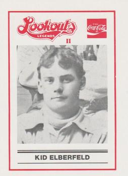 1989 Chattanooga Lookouts Legends II #9 Kid Elberfeld Front