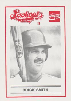 1989 Chattanooga Lookouts Legends II #28 Brick Smith Front