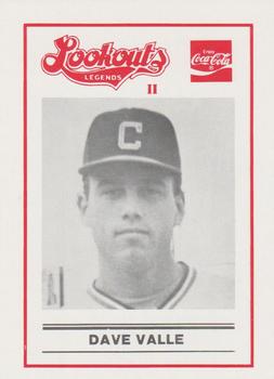 1989 Chattanooga Lookouts Legends II #30 Dave Valle Front