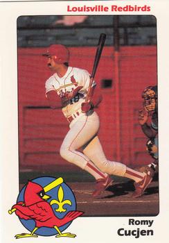 1989 Louisville Redbirds #15 Romy Cucjen Front