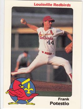 1989 Louisville Redbirds #31 Frank Potestio Front