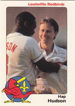 1989 Louisville Redbirds #38 Hap Hudson Front