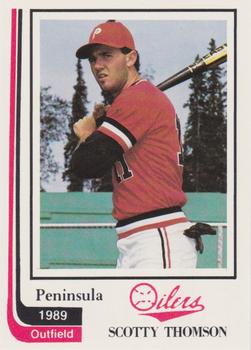1989 Peninsula Oilers #3 Scotty Thomson Front