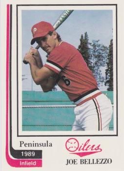 1989 Peninsula Oilers #5 Joe Bellezzo Front